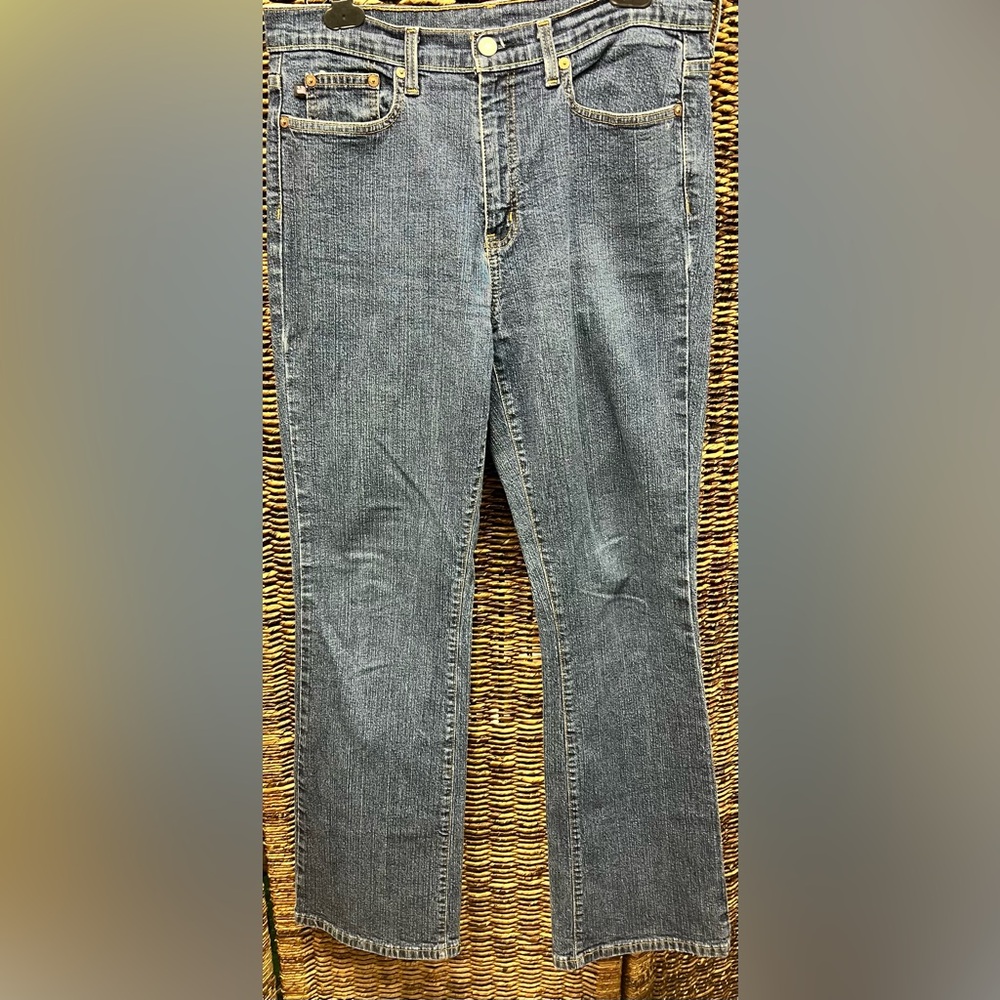 Polo by Ralph Lauren Stretch Blue Denim Jeans- Soze:10x32, Classic Fit